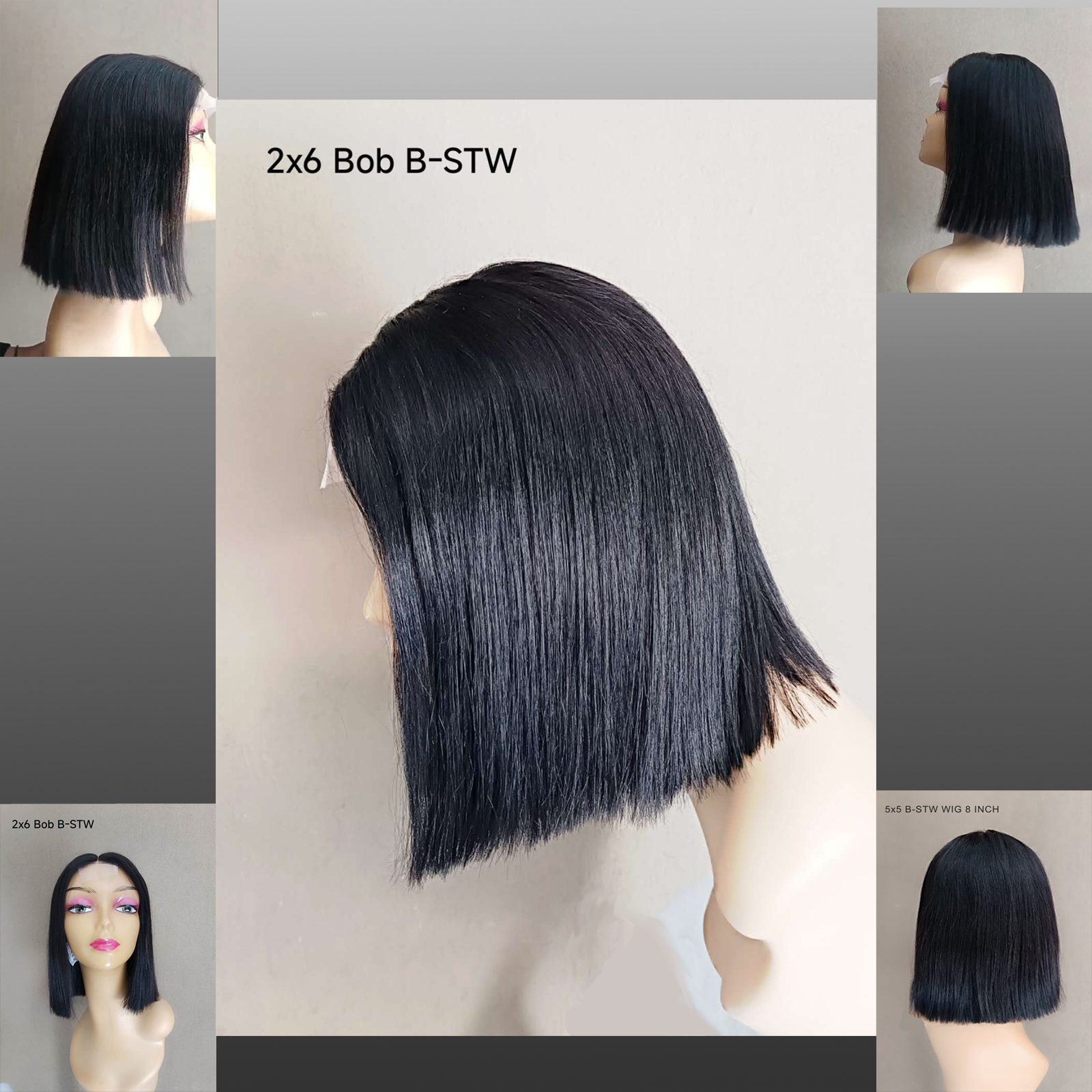 2x6 Bobo Bone Straight wig