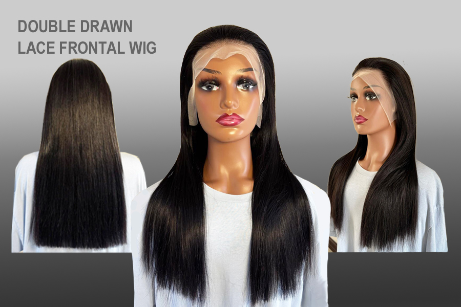 Double Drawn wig