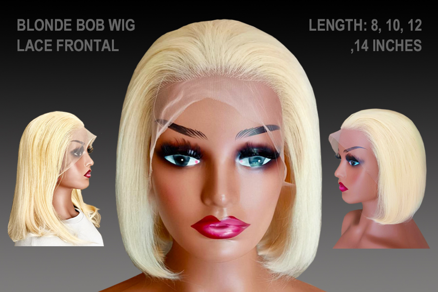 blonde bob wig